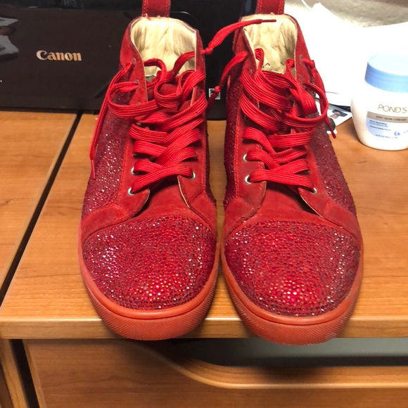 Authentic Ruby Red Christian Louboutin shoes - Picture 5 of 7
